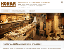 Tablet Screenshot of konar.waw.pl